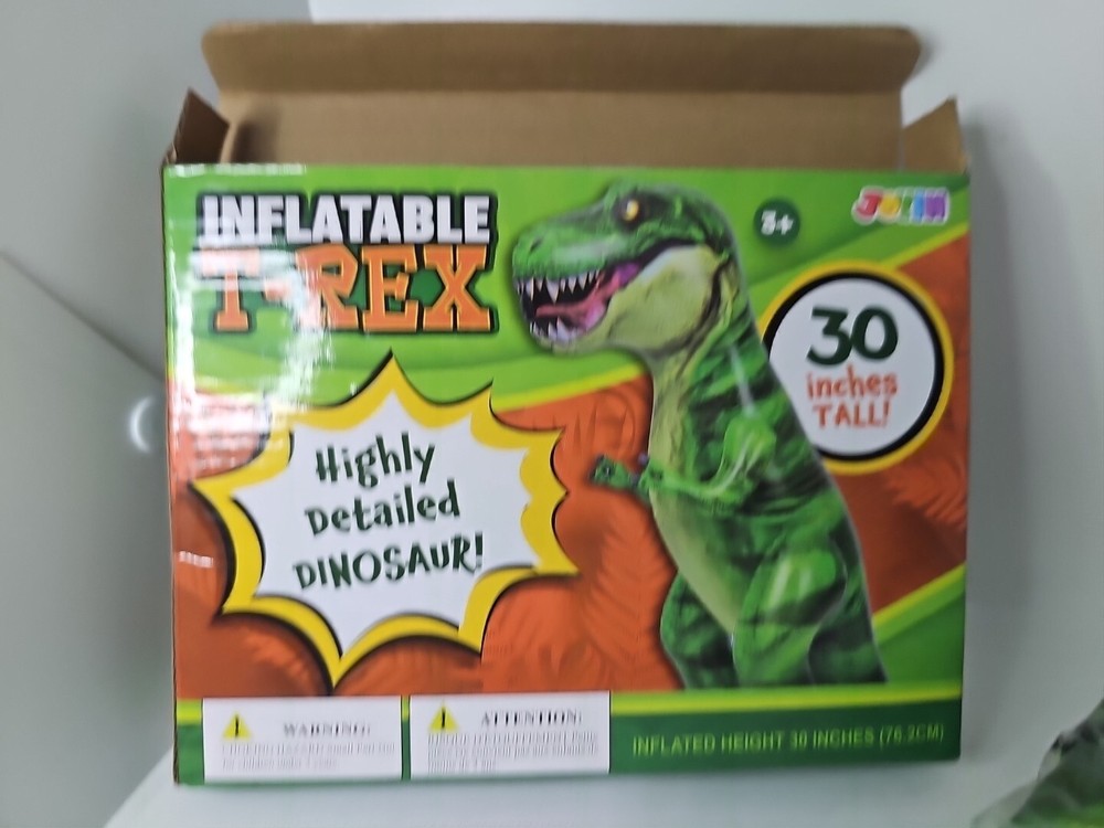 JOYIN 30″Giant T-Rex Dinosaur Inflatable for Party Decor. Damage Box
