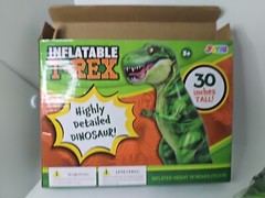 JOYIN 30″Giant T-Rex Dinosaur Inflatable for Party Decor. Damage Box
