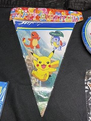 Pokemon Birthday Party Decorations Pikachu Charmander New Banner Plates
