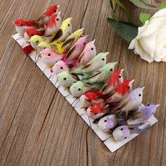Simulation Feather Bird for MINI Home Garden Decor for multi Functional Ornament