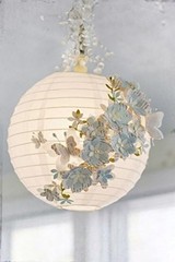 20 Pack White Paper Lanterns Round 4-12 Inch Reusable Wedding Party Decor
