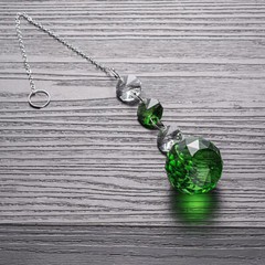 6Pcs/Set Crystal Ball Chandelier Drops Candlabras Wedding Decoration Party