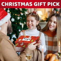 4 Pack Kids Teens Christmas Socks Unisex Xmas Gift Ideas Stocking Stuffer