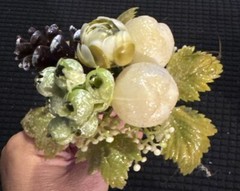 Lot Of Floral Decorations – 6 Pieces