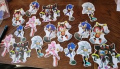 Sonic The Hedgehog Birthday Party Decorations Supplies Cake Toppers