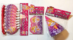 Bundle of Cute Dancing BearTheme Kids Party Supply 71 pcs