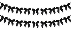 2pcs Bow Garland Banner, Ribbon Bow Party Decorations for Baby Shower Girls B…