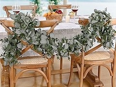 4 Packs 6FT Artificial Eucalyptus Garland, Faux Greenery Garland Hanging Fake