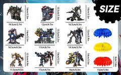 Transformers Birthday Party Centerpieces Set Party Decorations Honeycomb Stand