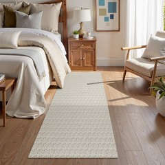 Collive Hallway Runner Rug 2×6 Kitchen 2’x6′(Rectangular), Natural