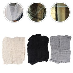 3Pcs Reusable Halloween Creepy Cloth Decorative Gauze for Indoor Outdoor Decor