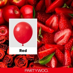Red Balloons 85 pcs Different Sizes of 18 12 10 5 Inch Red Balloon Arch Kit G…