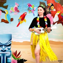 , Large Tropical Bird Decorations – 12×5.3 Inch | Jungle Theme Decorations, L…