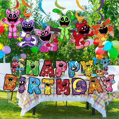Smiling Plushy Tableware party supplies decoration balloons birthday centerpiece