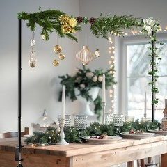 Adjustable Tabletop Arch Stand with Clamps