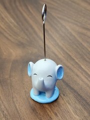 Kate Aspen Born to be Wild Elephant Place Card Photo Holders Baby Shower