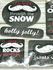 Holiday Time Cookie Exchange Party Cards 8 Invites 2 sheets stickers Lot of 3