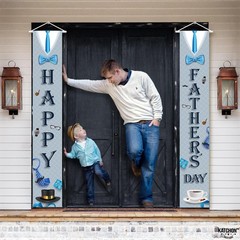 Happy Fathers Day Banner – XtraLarge, 72×12 Inch | Father’s Day Door Banner for