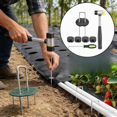 Yard Anchors Landscape Staples Turf Anchors Pick Hook Tool Works On Hard Soil