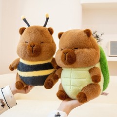 Capybara Plush Toy Bee Turtle Costume Cute Party Decor Stuffed Gift Ornament
