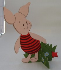 Winnie the Pooh Centerpiece Party Table Decoration Vintage Hallmark Missing Pooh