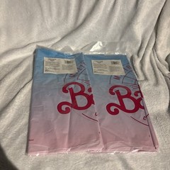 2 Barbie Malibu Beach Birthday Rectangular Plastic Table Cover, 2 Count