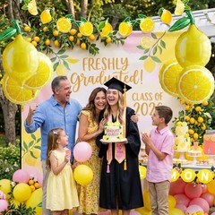 Lemonade Decorations Party Kit with Lemon Balloons and Lemonade Banner, Lemon…