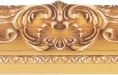 Photo Booth Props Picture Frame Decor Wedding Birthday Golden Handheld Prop