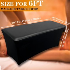 WUSOUPU Wipeable Lash Bed Cover Massage Table Cover Waterproof and Reusable Wax