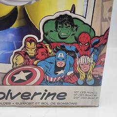Wolverine X-Men Classic Marvel Comic Superhero Decoration 20” Candy Bowl Holder