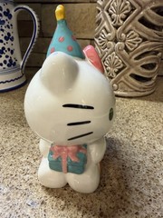 Hello Kitty Polka Dot Birthday Keepsake Sanrio Clayworks Figurine