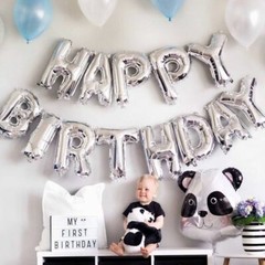 13pcs Happy Birthday Foil Letter Balloon Kid /Adult Party Decor HOT