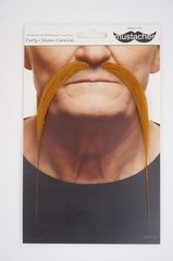 Self Adhesive Chinese Fake Mustache, Novelty, False Facial Hair, Costume Acce…