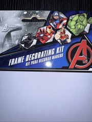 BRAND NEW Marvel Avengers Frame Decorating Kit 6 Cut Outs Wall Hang Party