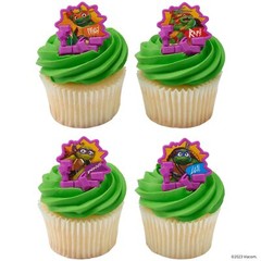 Teenage Mutant Ninja Turtles Cupcake Rings 24 Pack Party Decorations