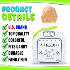 Durable Tequila Bottle Piñata – Ideal for Anniversaries & Birthday Fun!