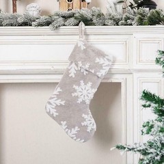 Christmas Stocking Xmas Tree Hanging Pendant Sock Santa Candy Gift Bag Decor US