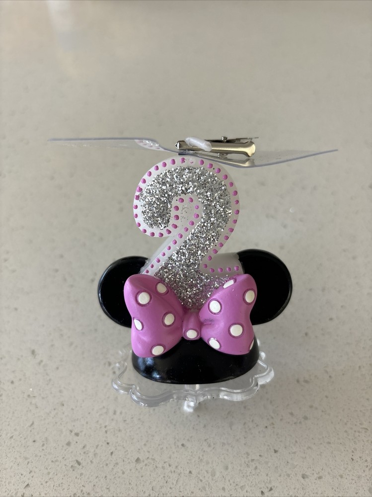 mickymouse birthday candle 4» * 3»