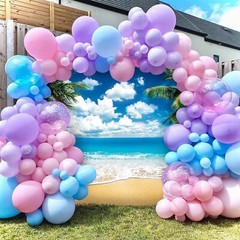 Alice in Wonderland Photography Backdrop Birthday Party Photo Background Banner