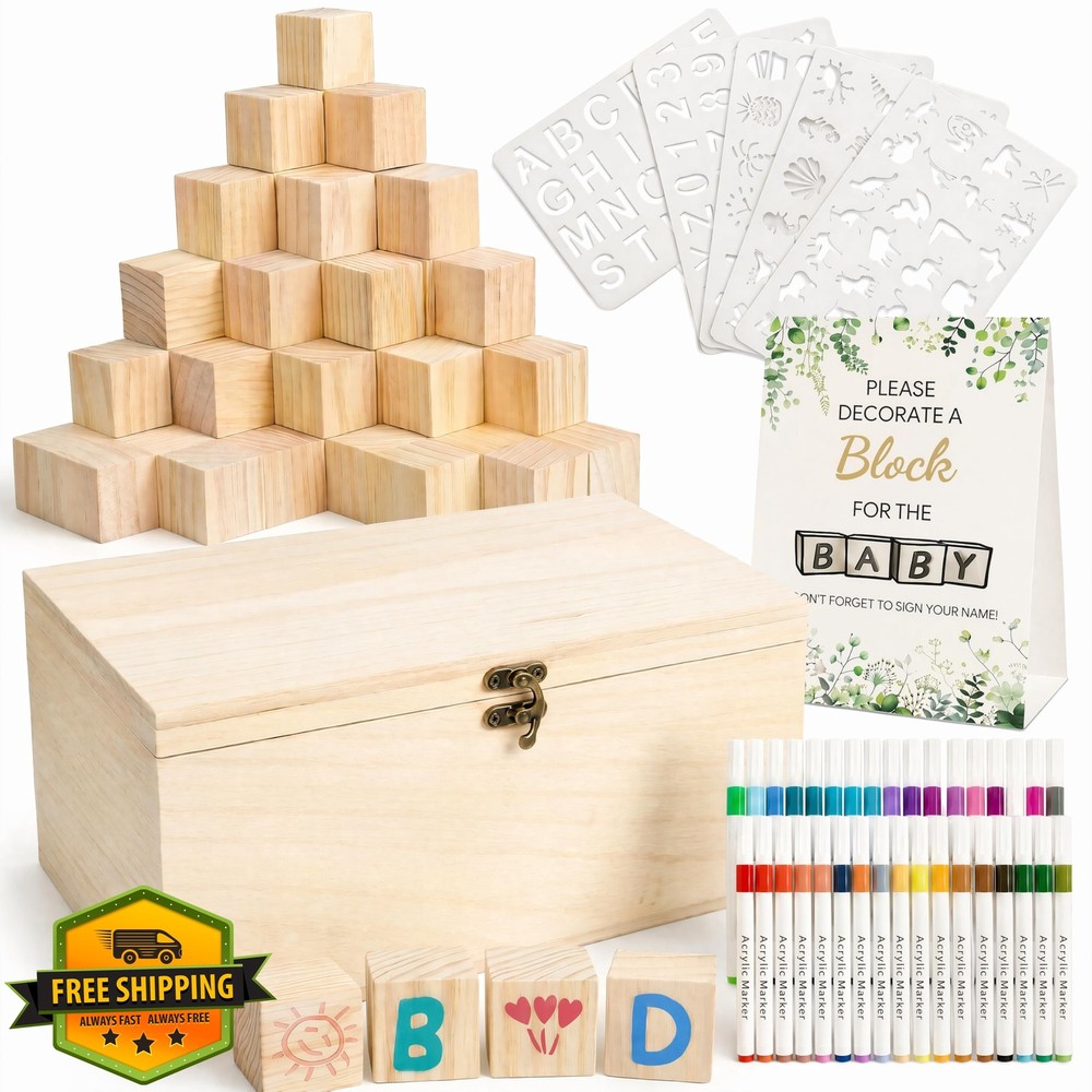 VELLCHO Baby Shower Games Sign Kit 103