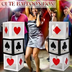 Pcs Large Casino Dice Favor Boxes 12 x 12 x 12 Inch Casino Theme Party 4