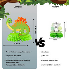 Dinosaur Birthday Party Decorations for 1 2 3 4 5 Year Old Boy, Dinosaur Theme B