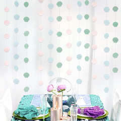 Seashell Garland Sea Shell Party Decorations under the Sea Party Decor Hanging B