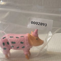 Cake Topper Birthday Ankyo Party Animals Target Bullseye Playground Pig Figure