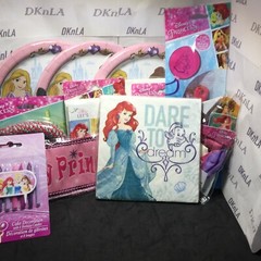 «Disney Princess» Birthday Party Supplies, Plates, Banners, Napkins, Balloons