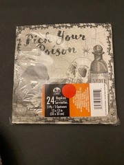 Halloween Party Decor Set For 30 Guests – Plates Napkins Sign Bowls Apothecary