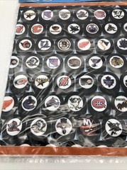 Early 2000’s NHL Team Logo Party Loot Bag 8 Ct 9”x6” New Sealed