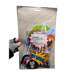 Superhero Comic Book Photo Booth Props – 10 Count Assorted Party Pack – New
