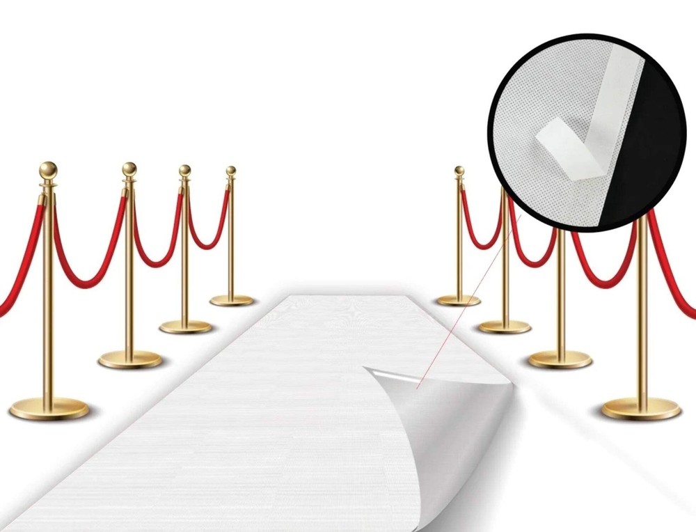 Carpet Floor Runner Hollywood Party Decoration Fabric 100 GSM