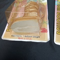 Vintage 1960s Miller Studio Cowboy Boot Balloon Weight Set Of 2 Sealed NOS